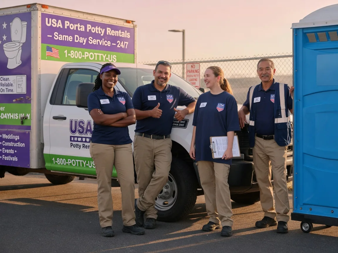 Porta Potty Rental company in Maxwell, IN