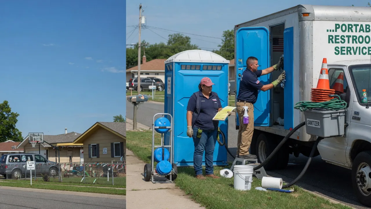 Portable Toilet Rental in Maxwell, IN near me